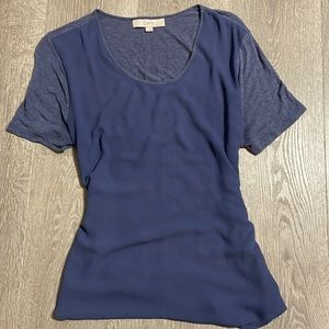 LOFT Blue Blouse